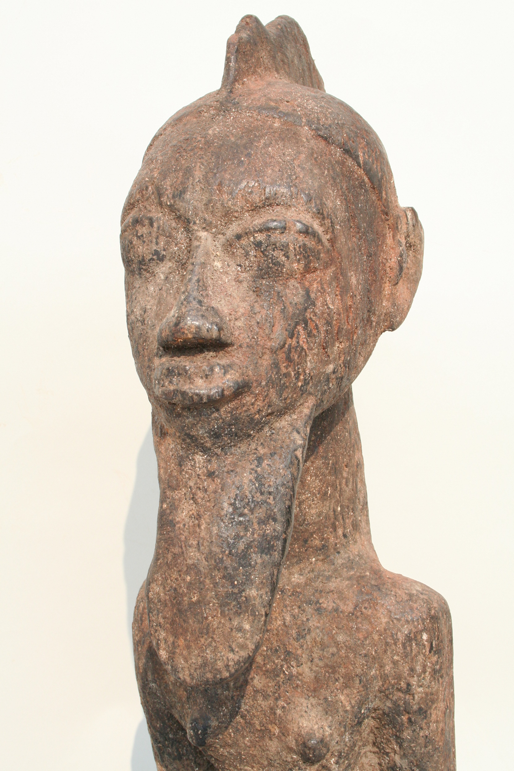 Baoule(statue  assise), d`afrique : Côte d